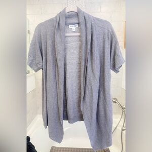 St. John's Bay Heather Gray Knit Top